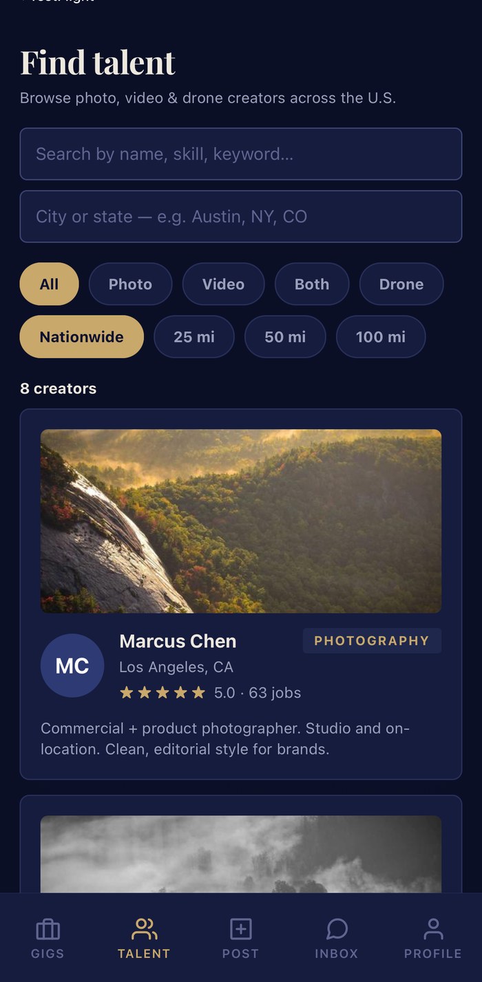 Browse Local Creators